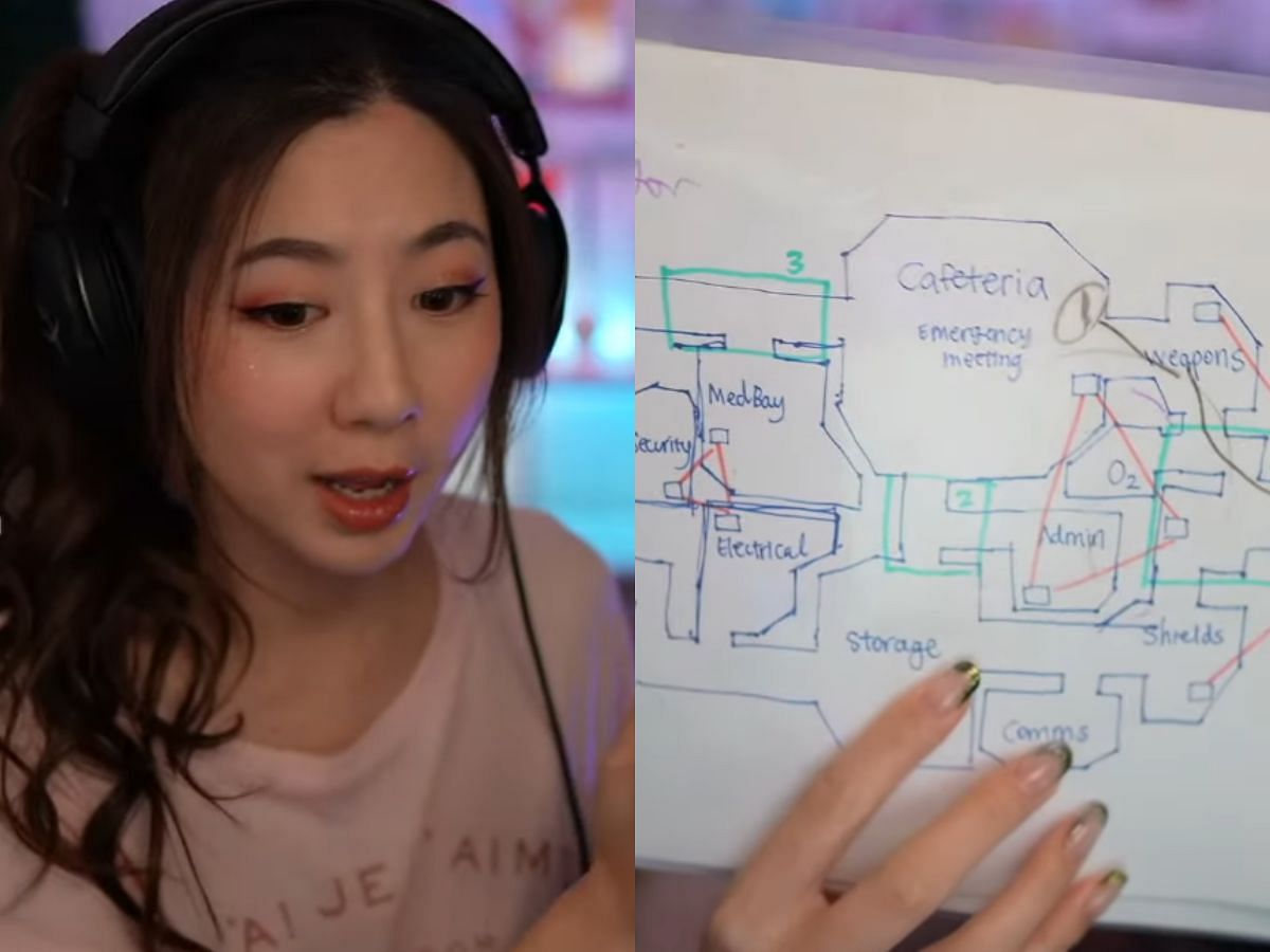 Fuslie recalls silly drama over Among Us (Image via YouTube)