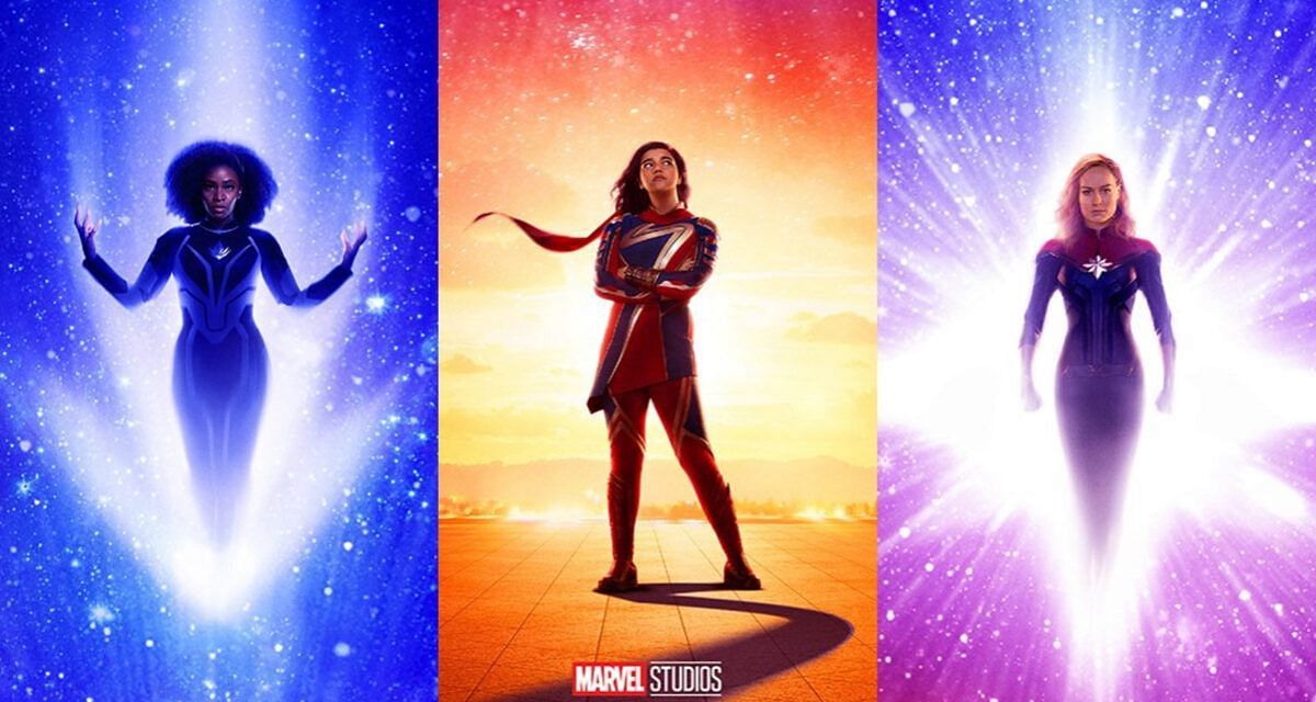 Captain Marvel, Spectrum and Ms Marvel (Image via Marvel)