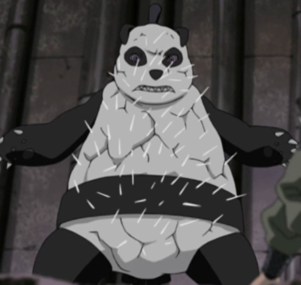 Giant Panda in Naruto.