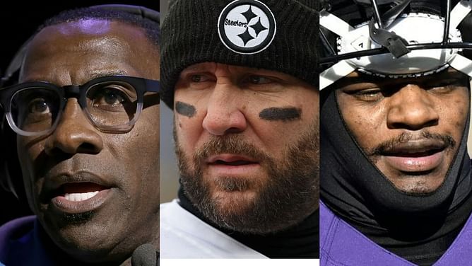“I just don’t get it” – Shannon Sharpe rips Ben Roethlisberger, gets stats out to prove Lamar Jackson superiority