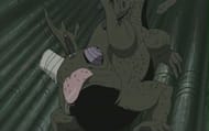 Giant Snake-Tailed Chameleon in Naruto.