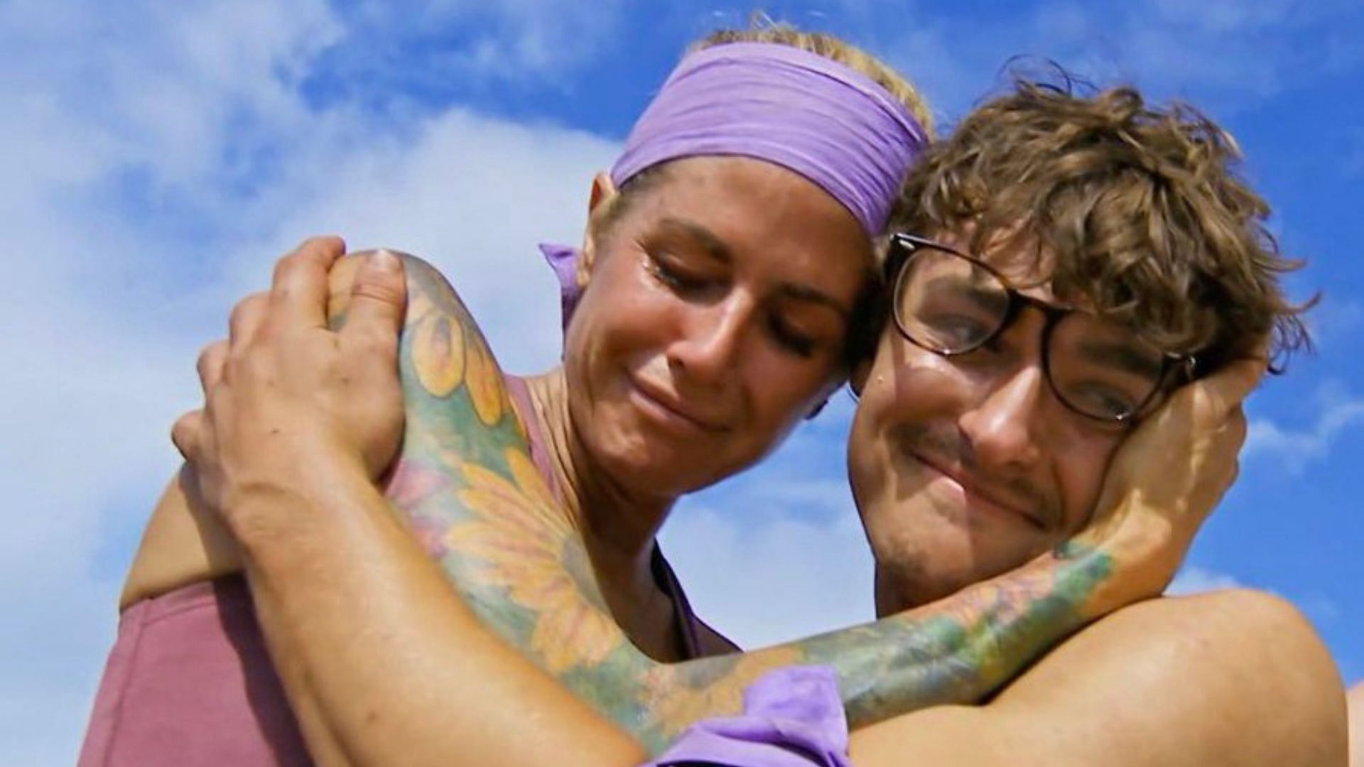 Carolyn and Carson were paired up for the Survivor immunity challenge