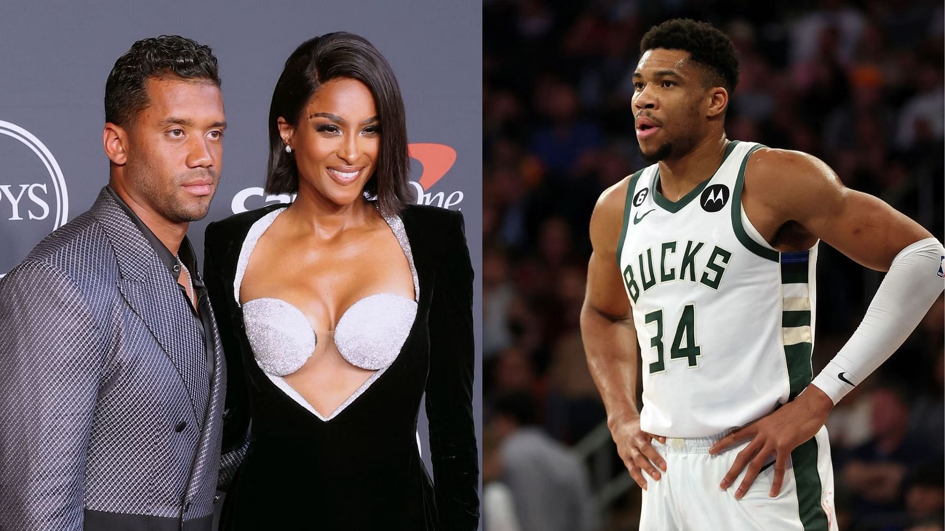 Russell Wilson supports Giannis
