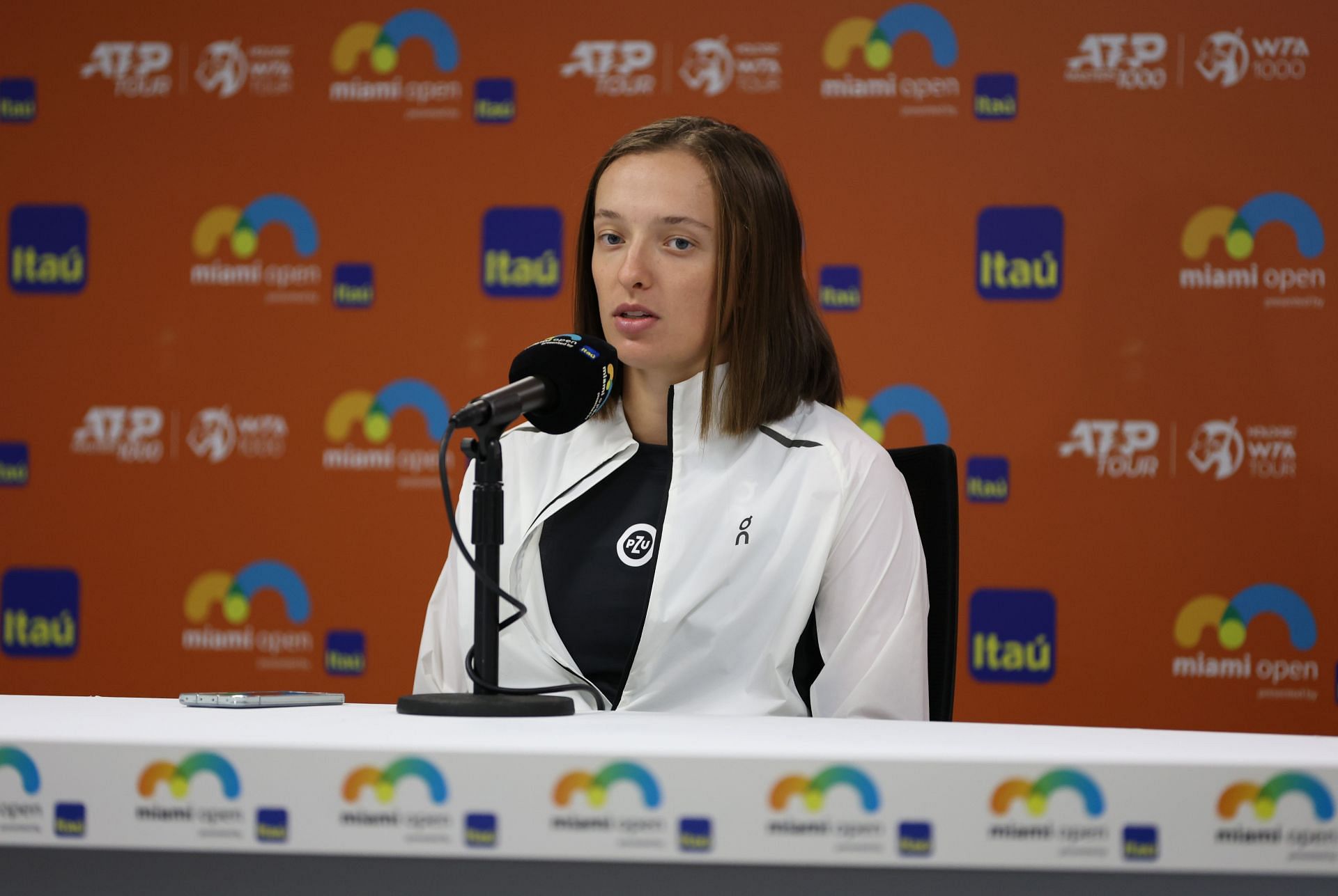 Iga Swiatek speaks ahead of the 2023 Miami Open.