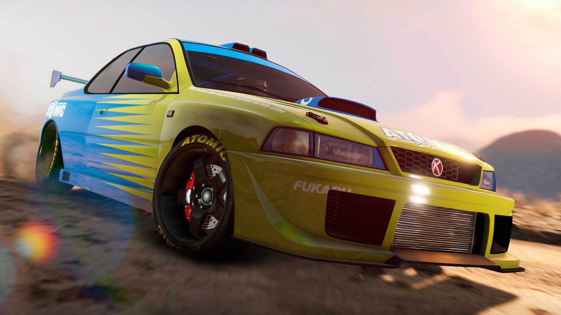 A Sultan RS Classic (Image via Rockstar Games)