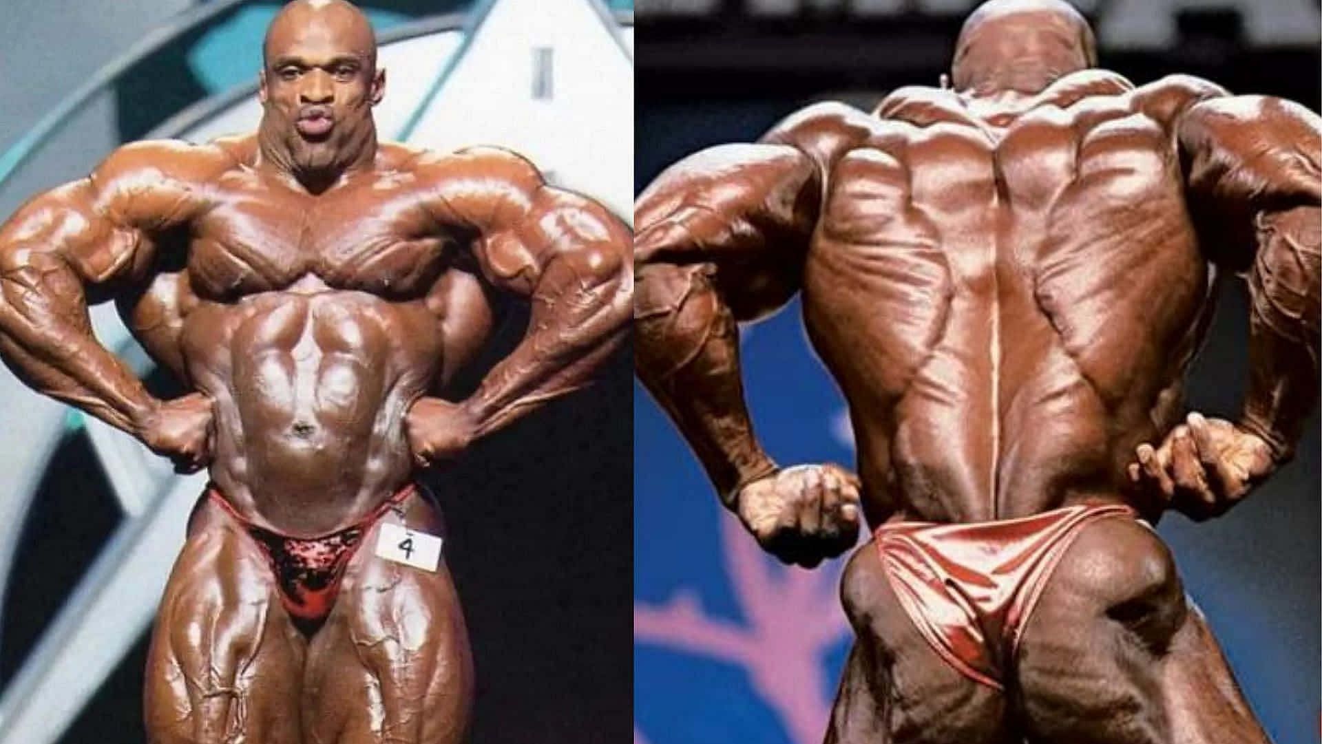 Ronnie Coleman will forever be one of the biggest names in the world of bodybuilding. (Image via Wallpapers.com/ Prentice)