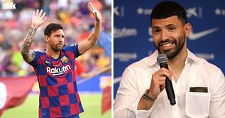"I'd love to see him play for Barca again" - Sergio Aguero wants PSG star Lionel Messi to return to Barcelona