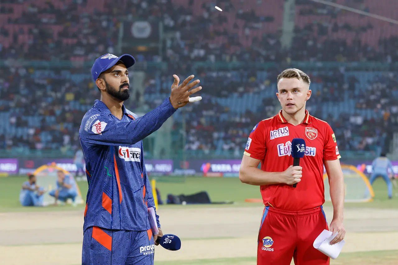 KL Rahul and Sam Curran at the toss [IPLT20]