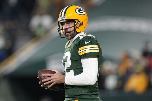 Aaron Rodgers: Los Angeles Rams v Green Bay Packers