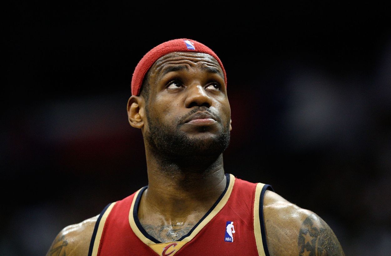 Former Cleveland Cavalier superstar forward LeBron James