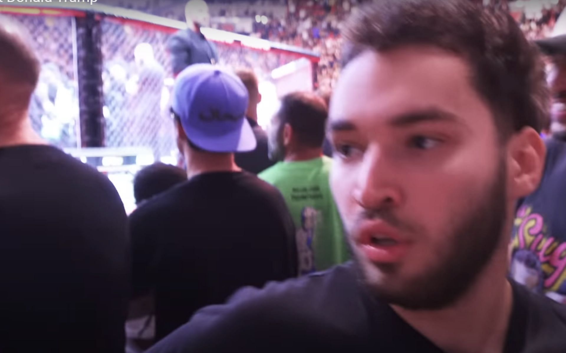 Adin Ross at UFC 287 [Image Credit: http://youtube.com/@AdinRossVLOG]