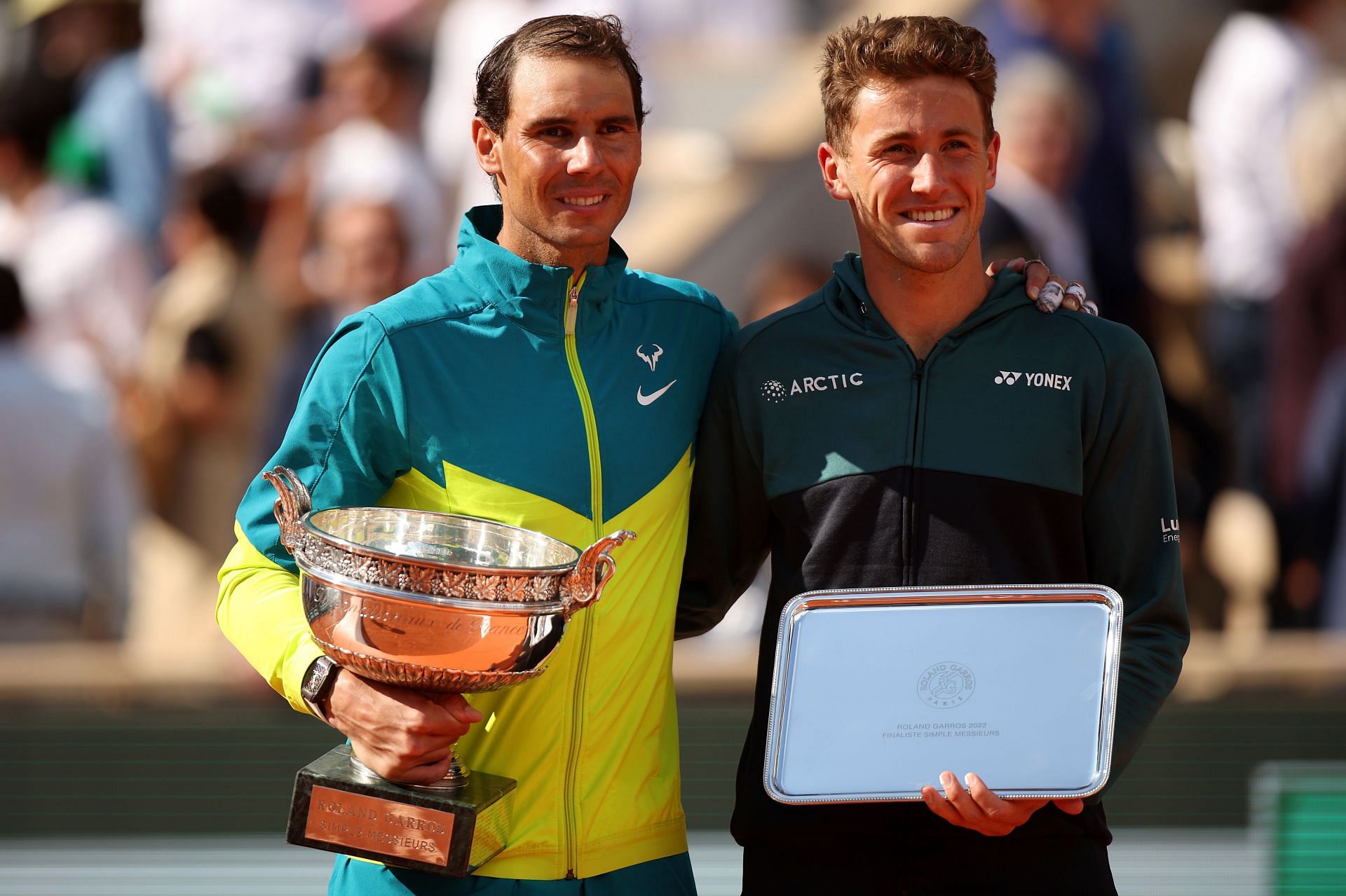 Rafael Nadal won the 2022 French Open, Casper Ruud was the runner-up