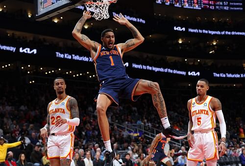 The New York Knicks depth chart will have Obi Toppin as the starting forward (Image via Getty Images)