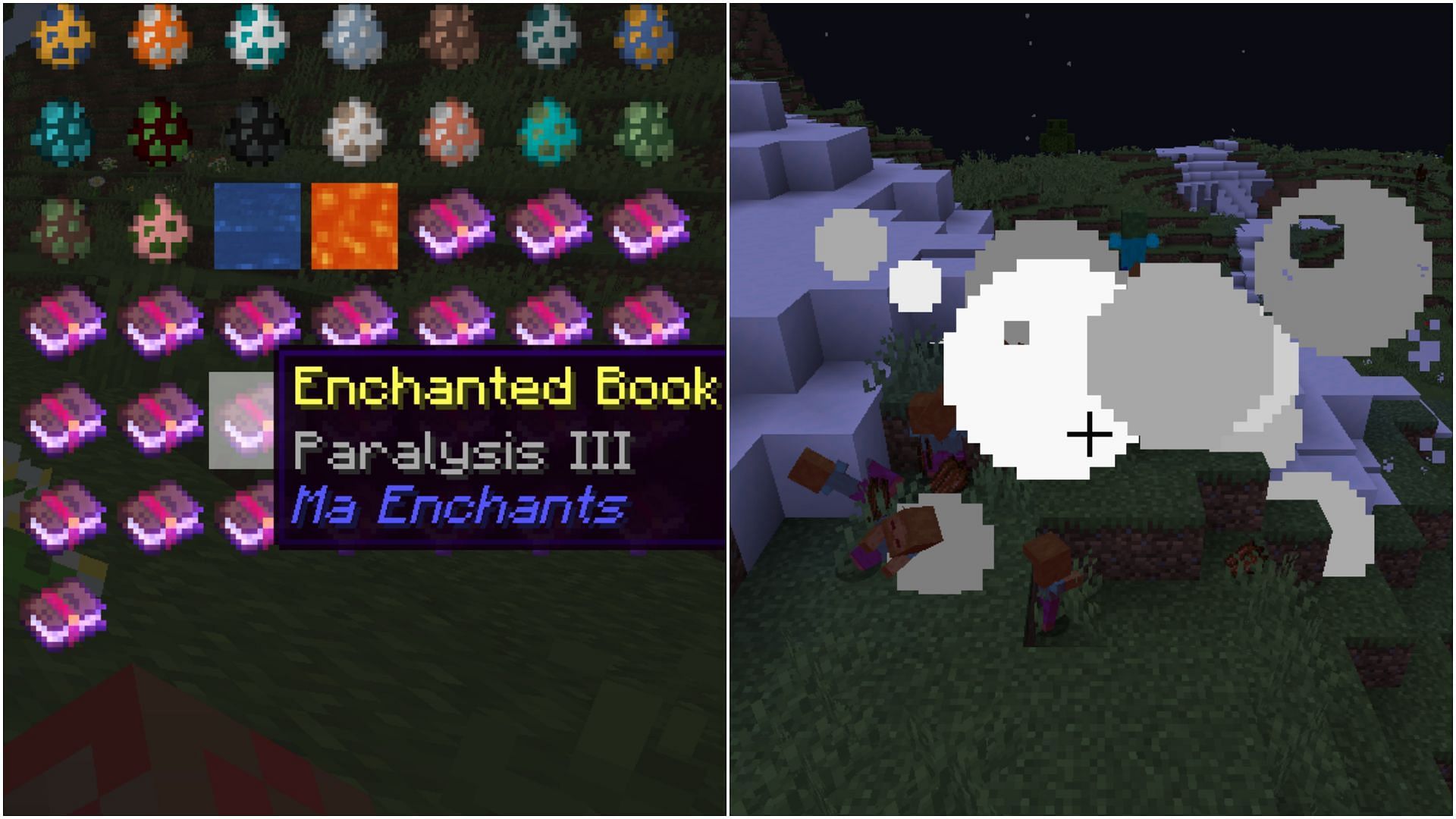 There are several mods to add new enchantments to Minecraft (Image via Sportskeeda)