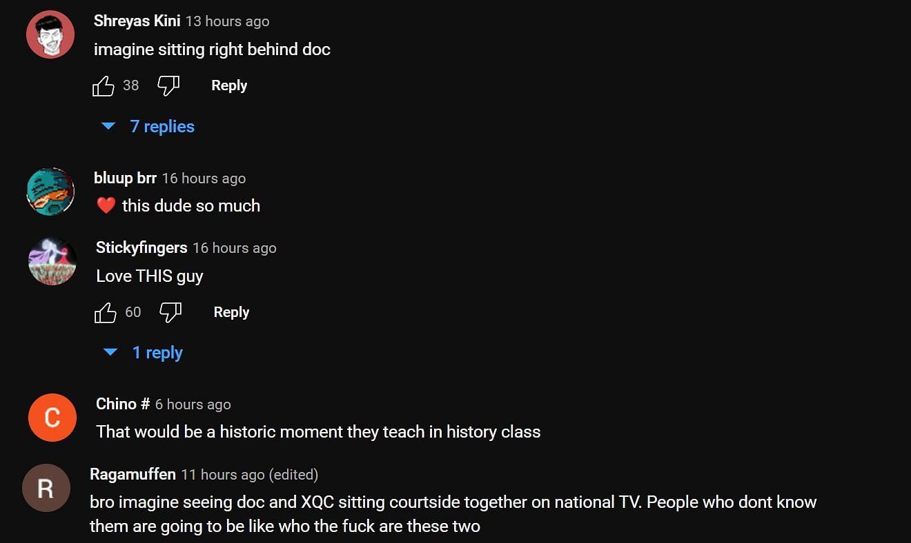 Fans describe the possible collaboration as historic (Image via xQc Clips YouTube)