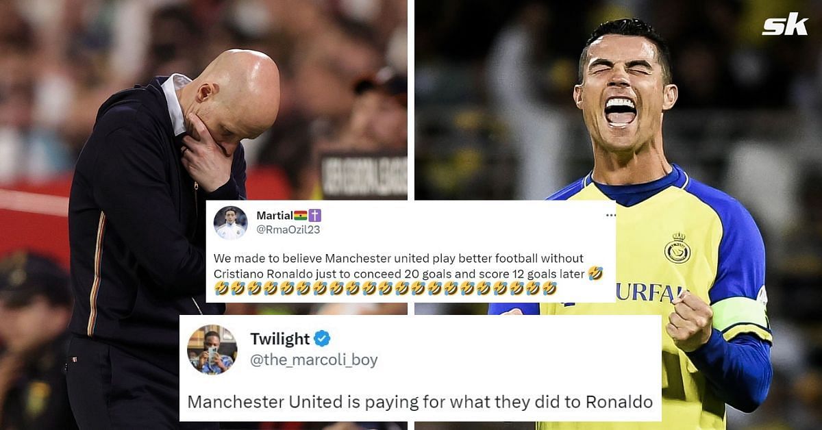 Fans are all saying the same thing about 'cursed' Cristiano Ronaldo after  Man Utd's Europa League loss to Real Sociedad