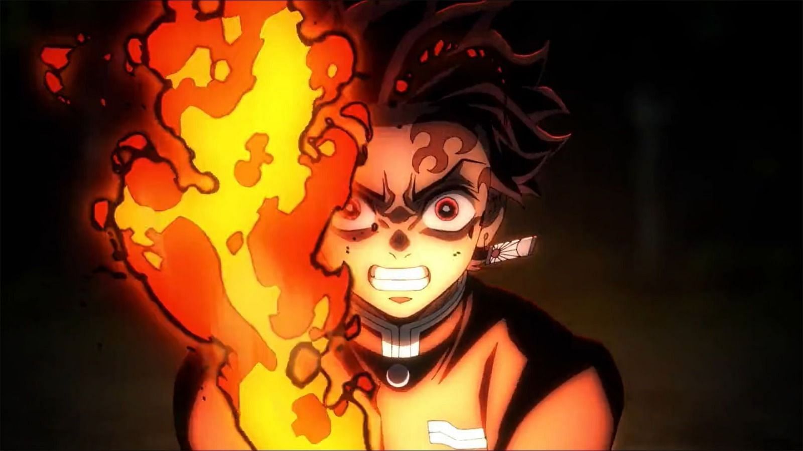  Tanjiro as seen in Demon Slayer season 3 trailer (Image via Ufotable)