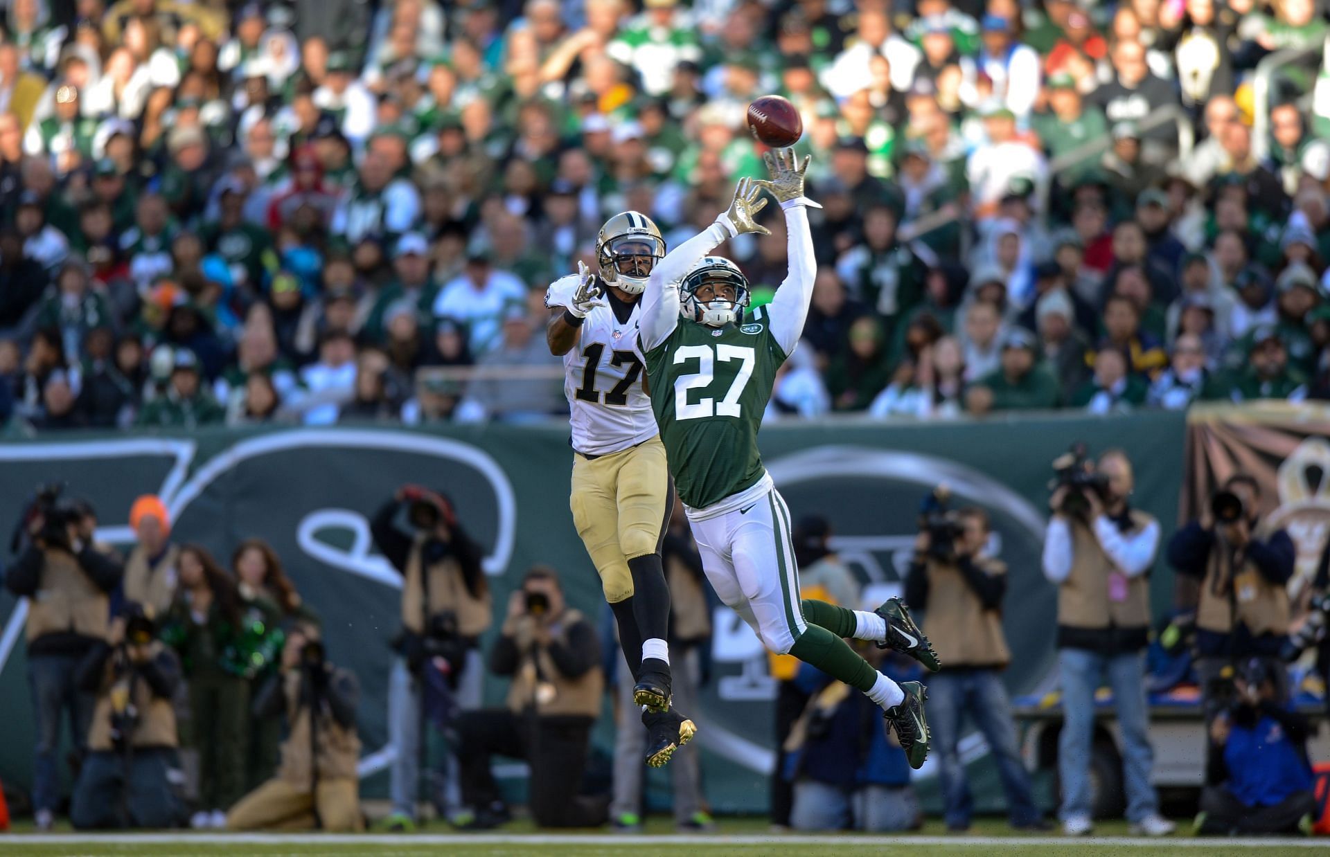 Dee Milliner with the New York Jets