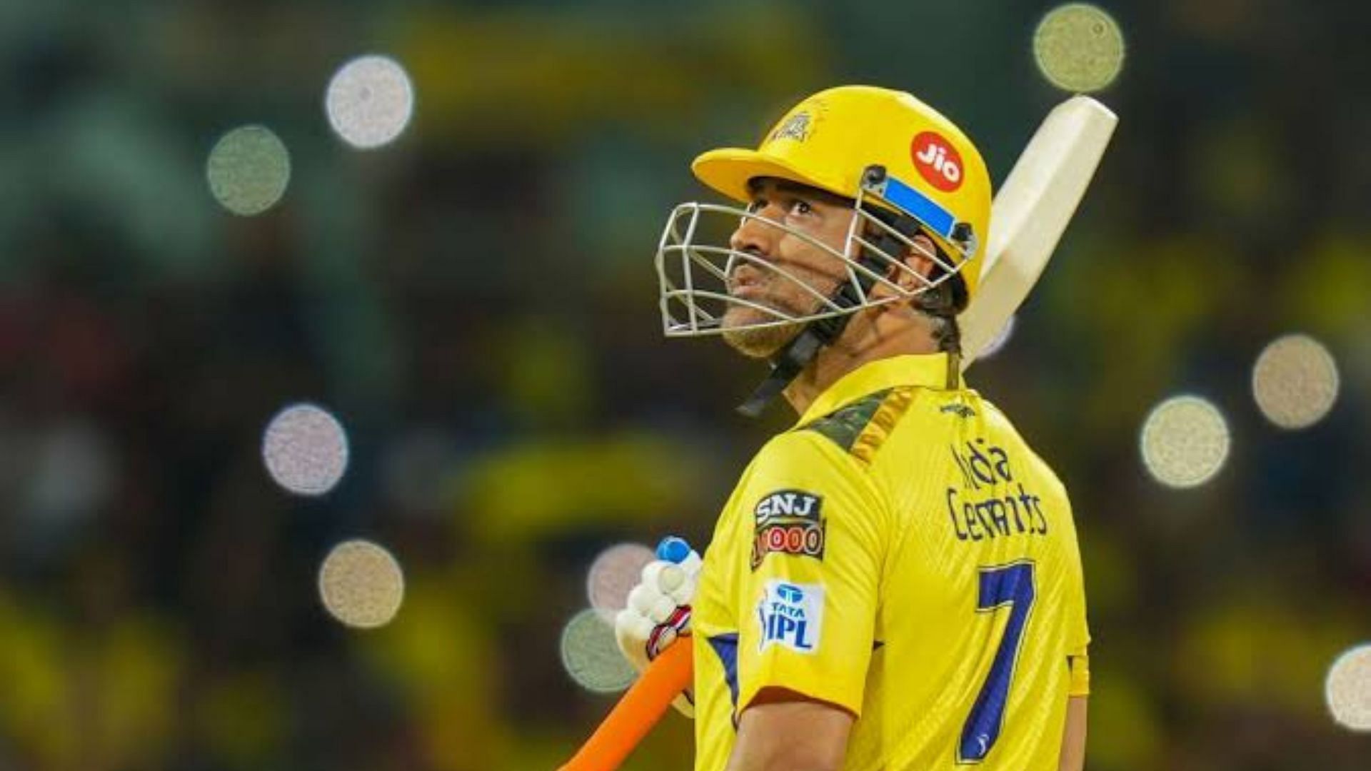 MS Dhoni has been batting at No.8 this season for CSK (P.C.:Twitter)