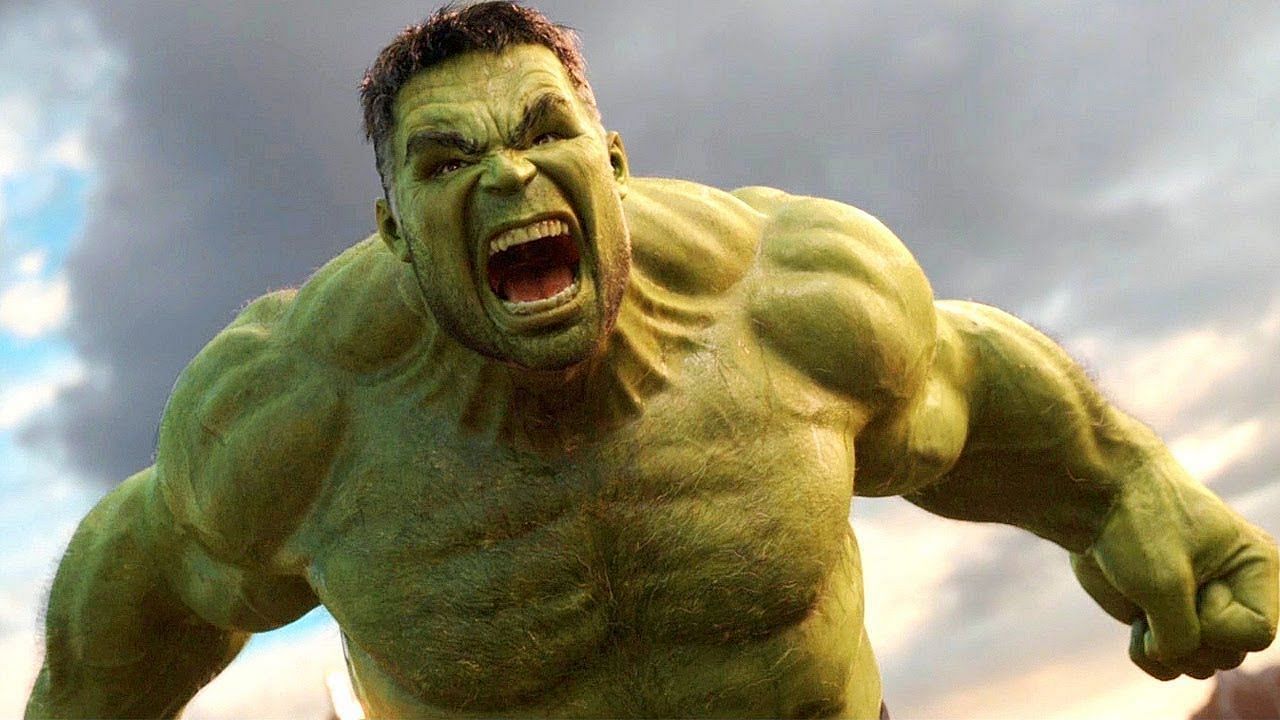 The Incredible Hulk is a towering figure of raw strength, with bulging muscles and green skin (Image via Marvel Studios)