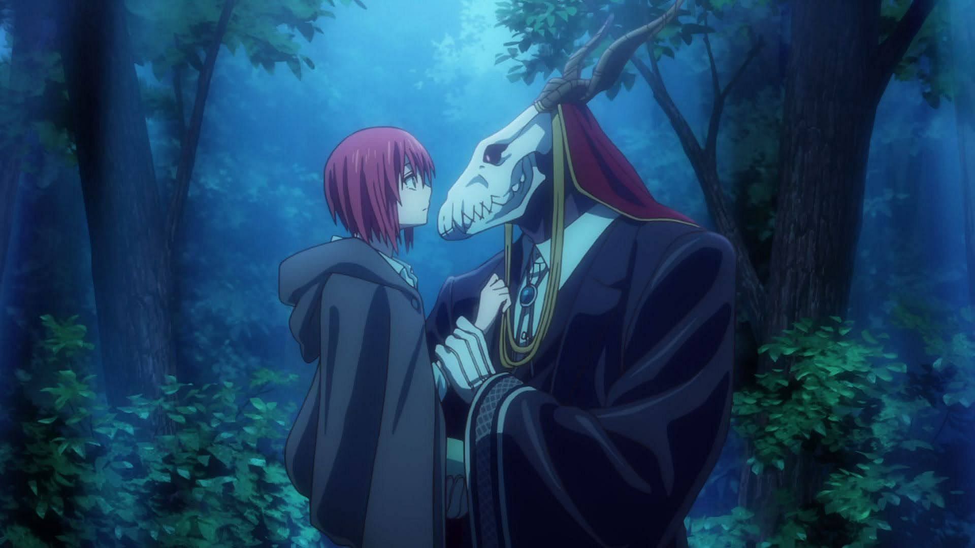 Chise conhece a mestre do Elias  The Ancient Magus' Bride 2ª