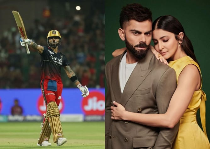 "A finer team you'll never see"- Anushka Sharma after RCB's victory against Mumbai Indians in IPL 2023