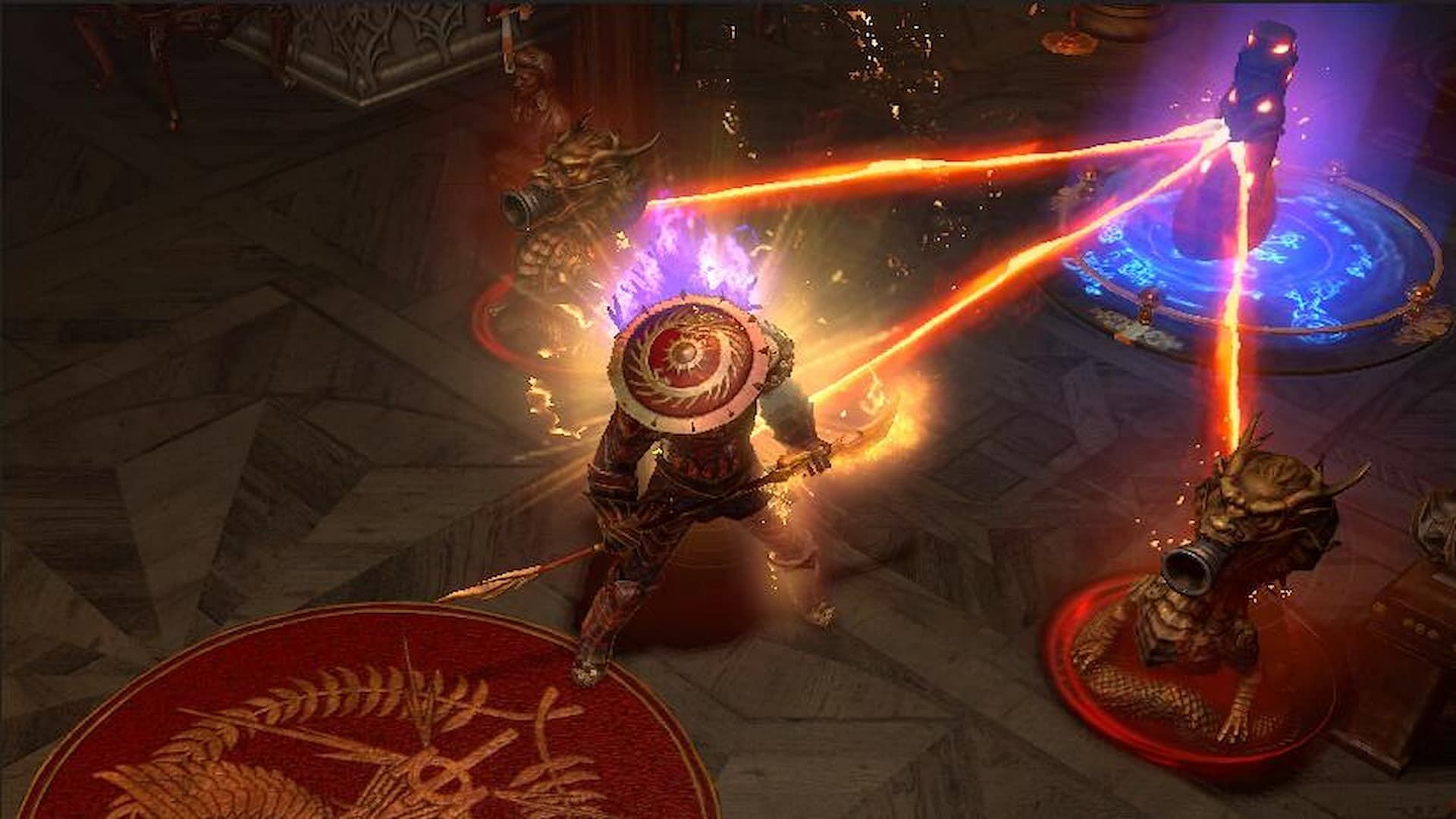 Best Chieftain Crucible League build for Path of Exile (Image via Grinding Gear Games)