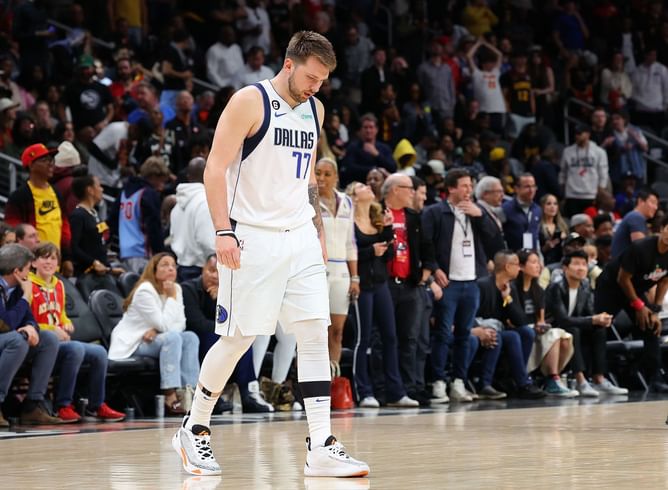 “Trae icing Luka’s dreams” - NBA fans lose their minds as Hawks push Mavericks one step closer to being eliminated from playoff contention