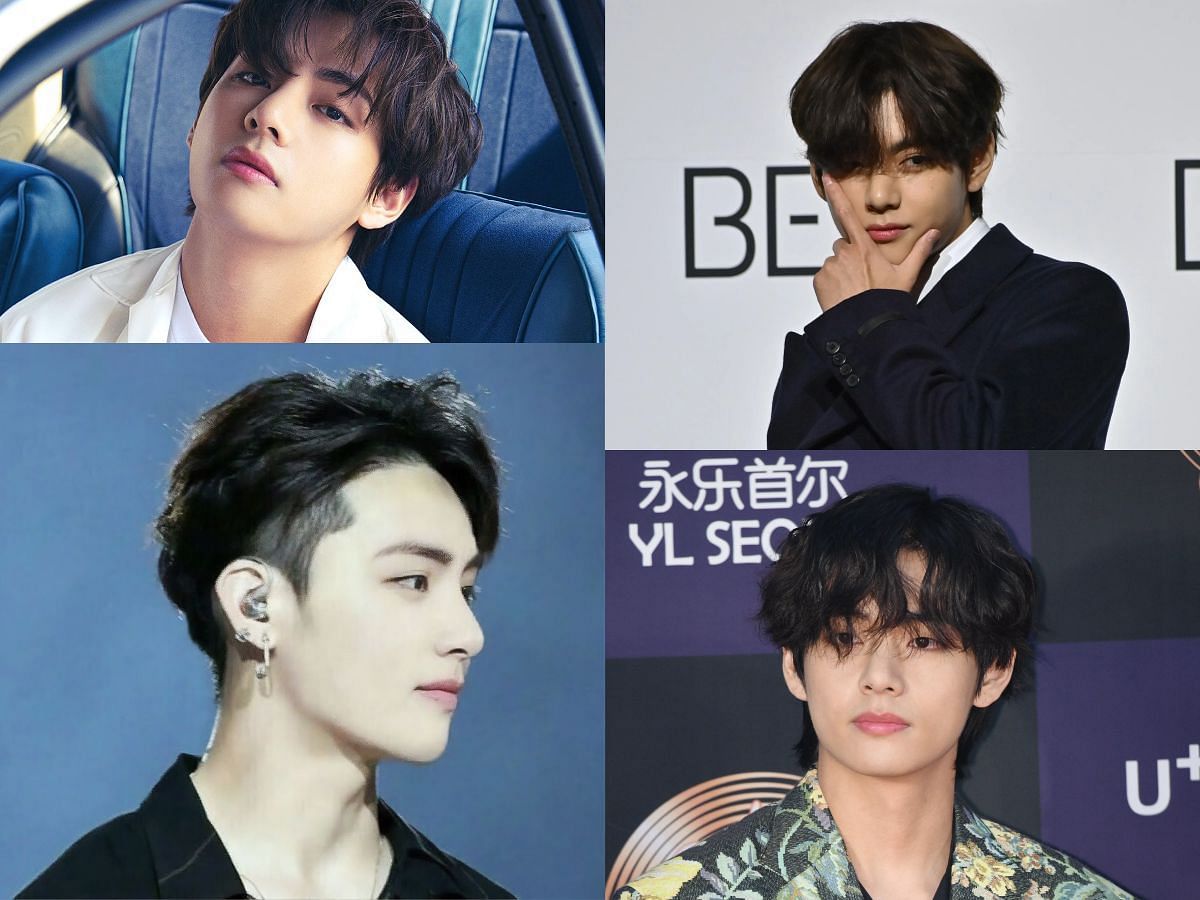 V haircut clearance black hair