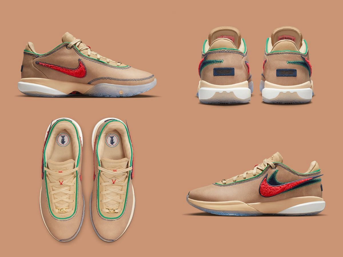 Upcoming Nike LeBron 20 &quot;Four Horsemen&quot; sneakers (Image via Sportskeeda)