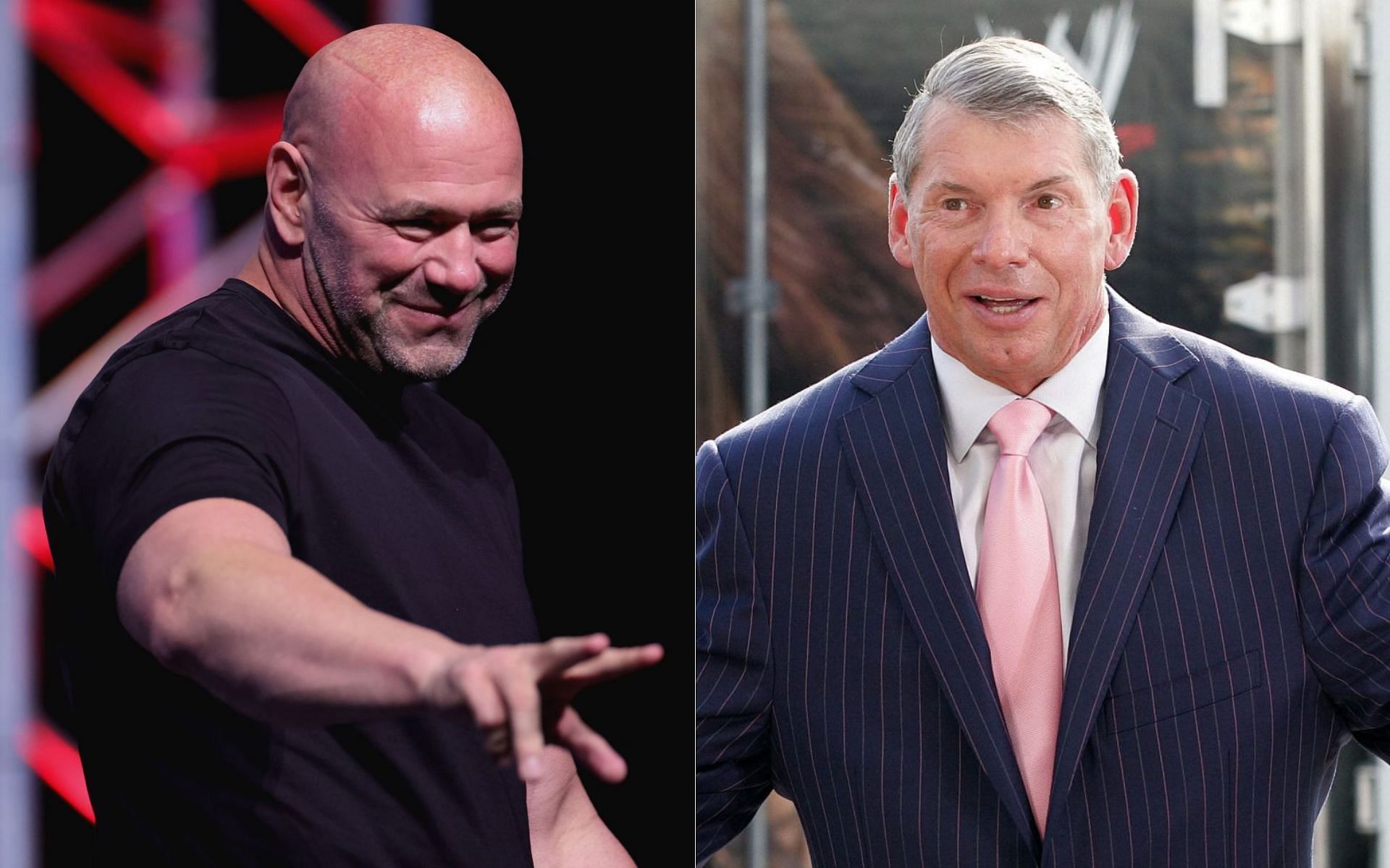 Dana White (left) and Vince McMahon (right) [Image Source: Getty]