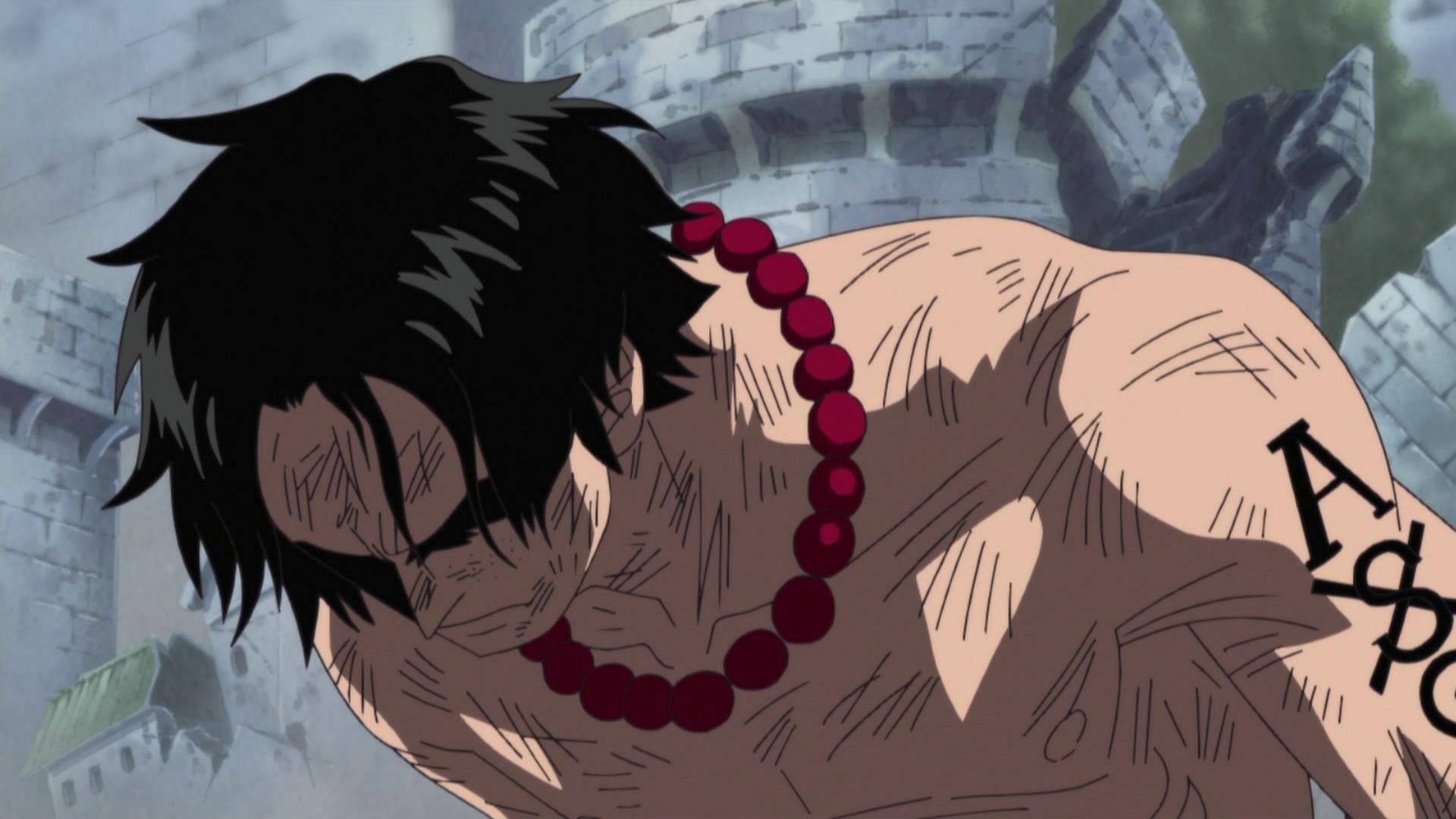 Garp feels himself responsible for Ace&#039;s death (Image via Toei Animation, One Piece)