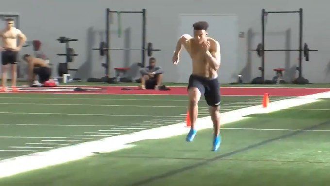 Justin Fields ran a 4.44 40-yard dash at his pro day. How will speed impact  draft stock?