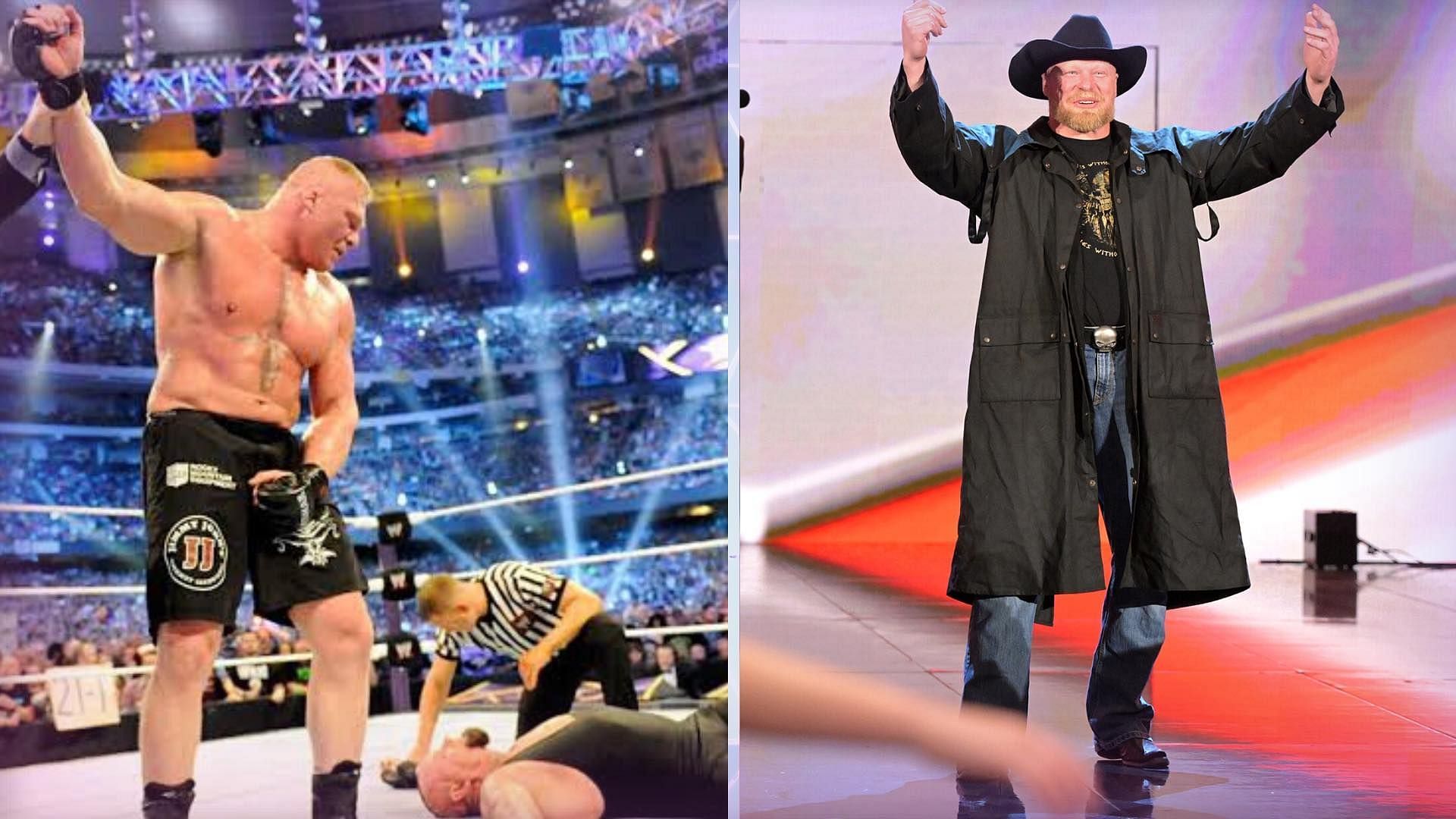 Brock Lesnar conquered the streak at WrestleMania XXX