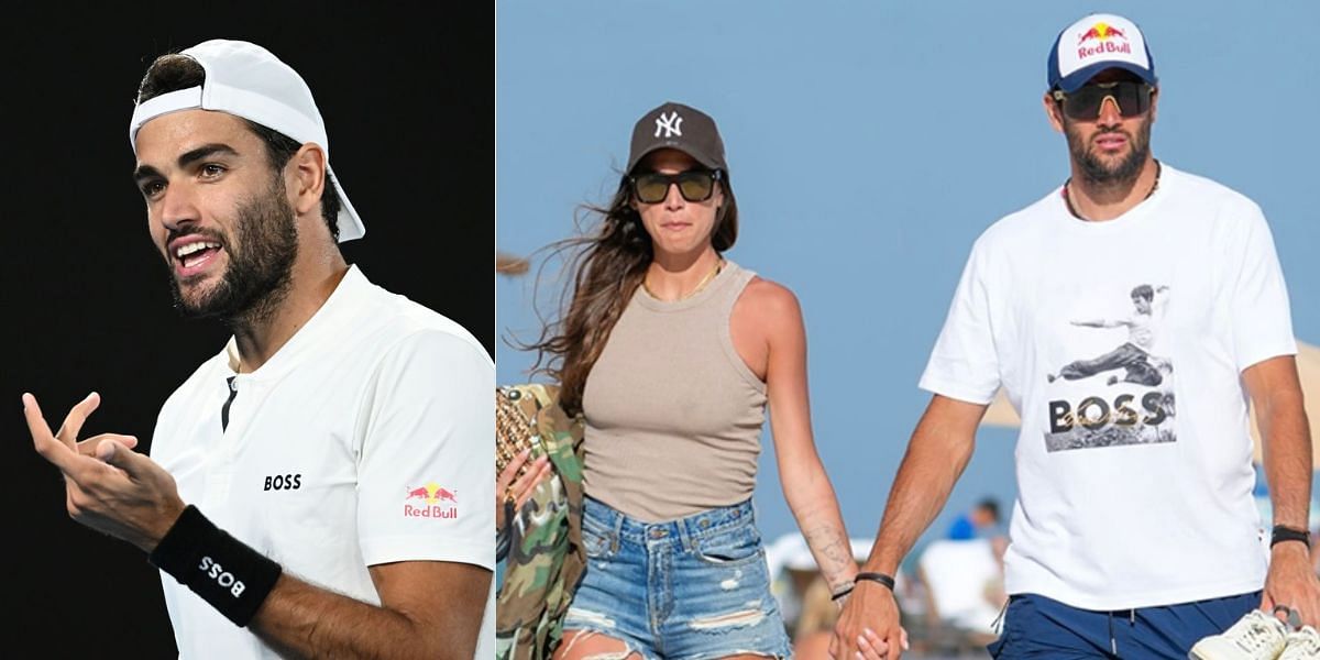 Matteo Berrettini defends his relationship with Melissa Satta