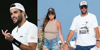 Matteo Berrettini defends his relationship with Melissa Satta amid questions over its impact on his career