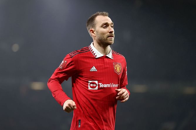 Erik ten Hag provides Christian Eriksen injury update ahead of Manchester United's Premier League clash against Brentford