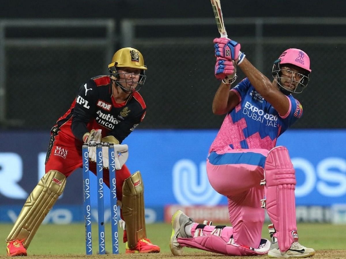 Dube in action for Rajasthan Royals