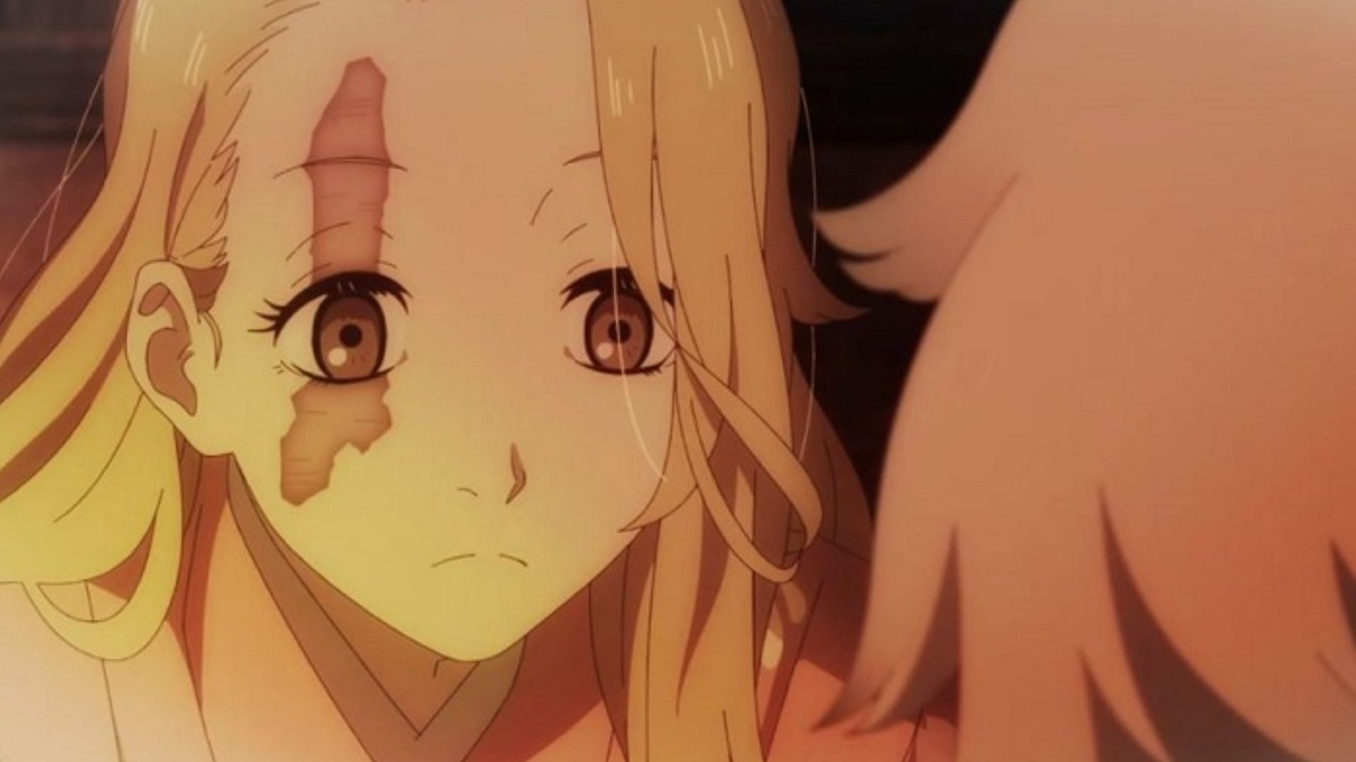 A still of Yui from Hell&#039;s Paradise (Image via MAPPA)