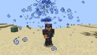 Repair armors and tools using enchantment orbs (Image via Mojang)