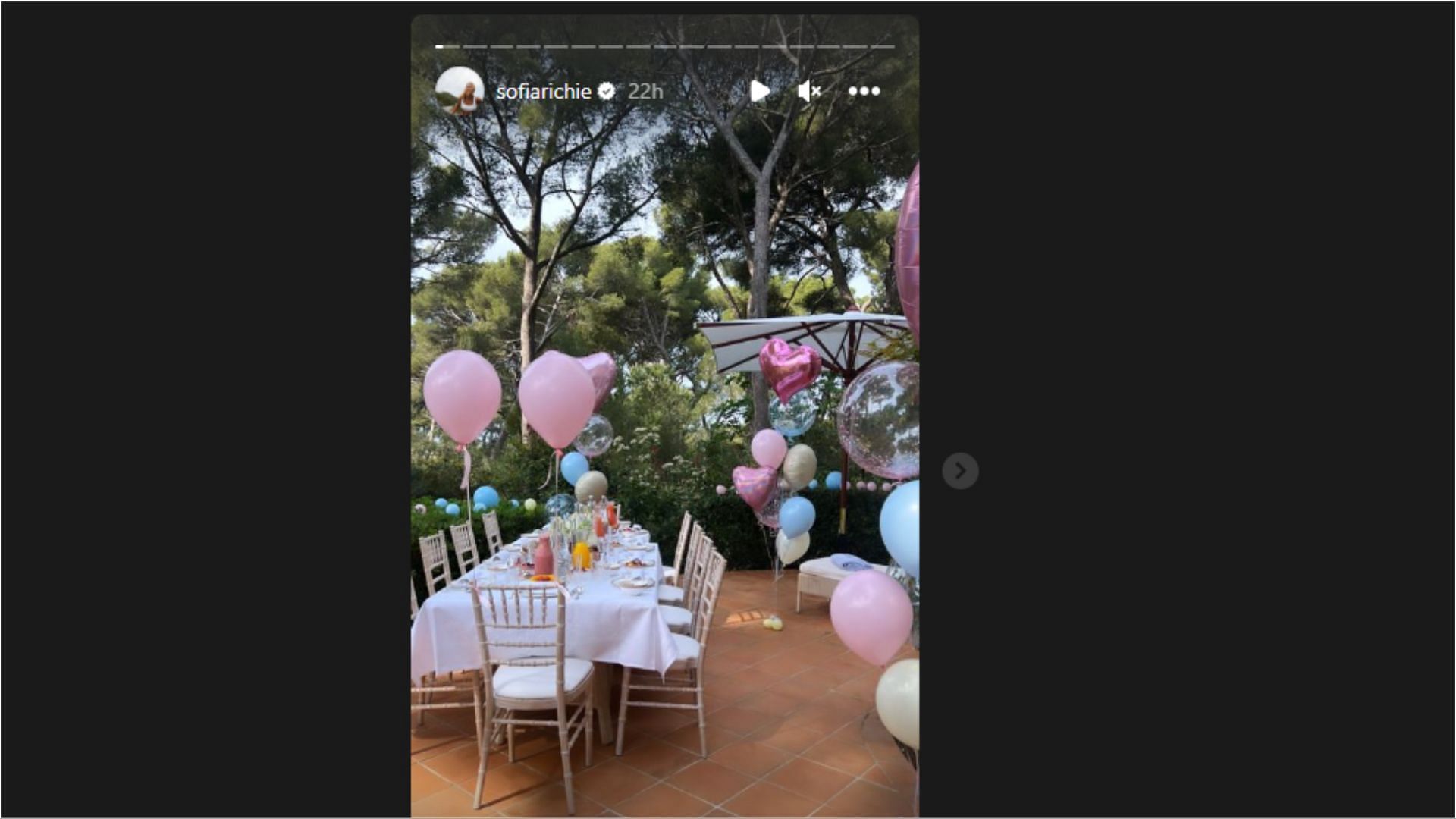 Sofia Richie shared the glimpses of her wedding celebrations (Image via sofiarichie/Instagram)