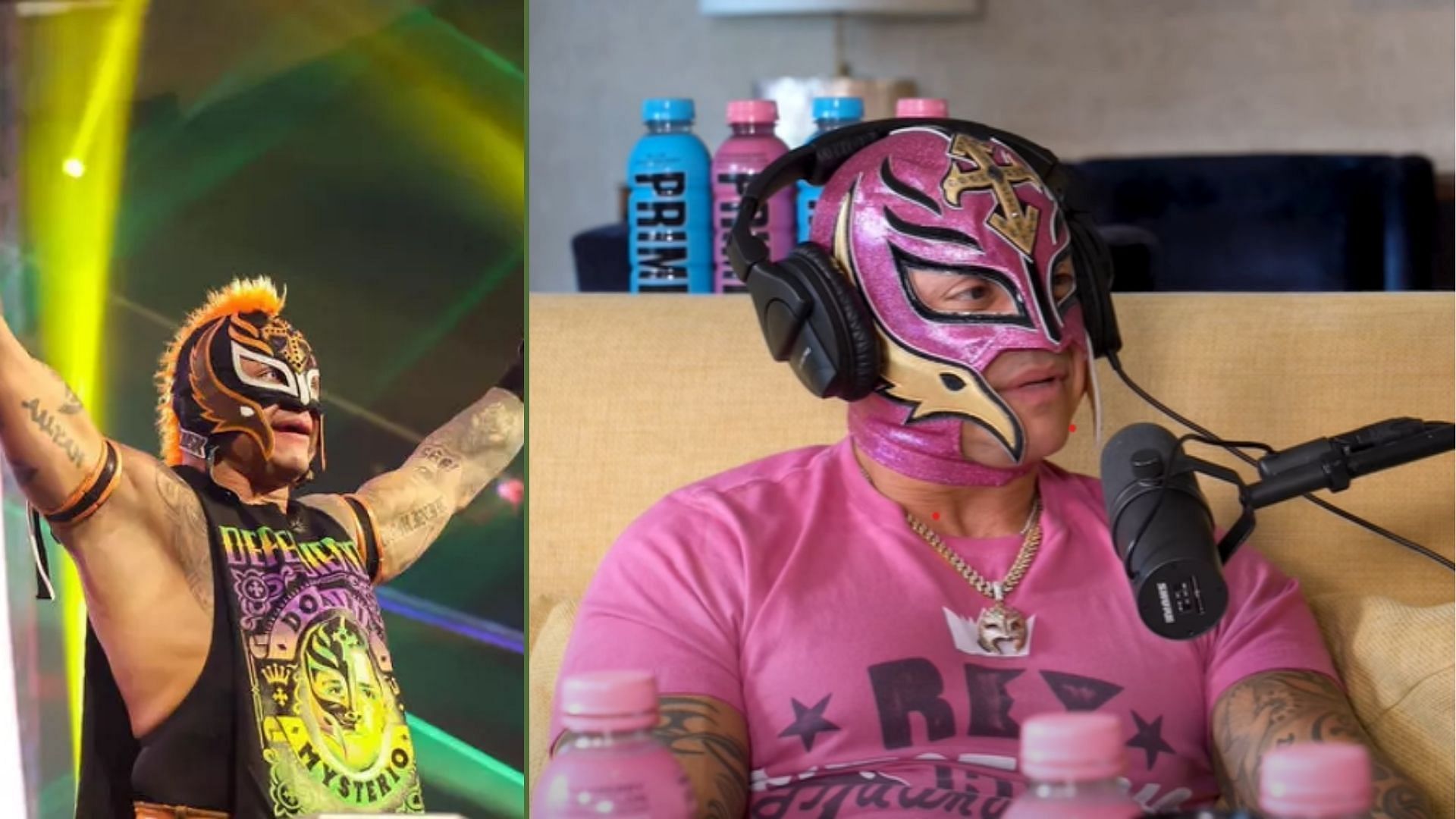 Rey Mysterio was inducted into the 2023 WWE Hall Of Fame