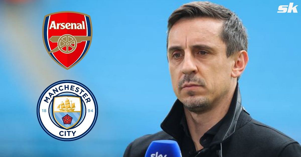 Arsenal and Manchester City are battling it out