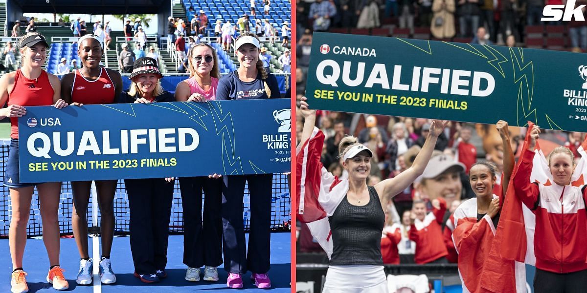 USA and Canada both qualified for the Billie Jean King Cup Finals