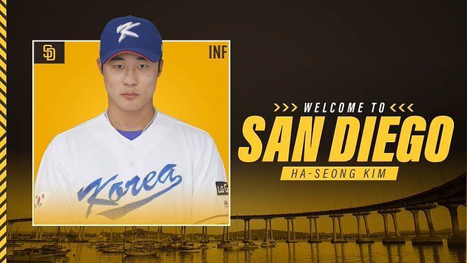 New Ha-Seong Kim jerseys available at the @Padres Team Store
