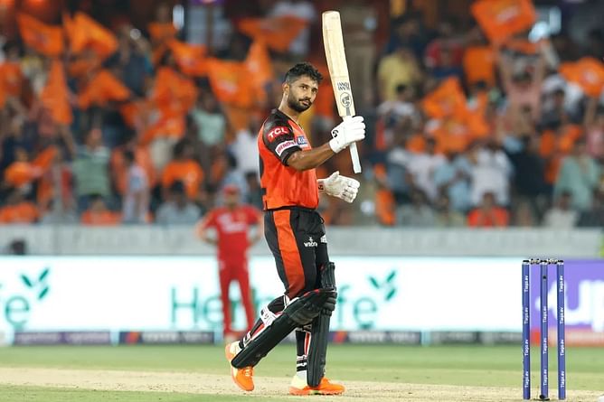 IPL 2023 : राहुल त्रिपाठी बने सनराइज़र्स हैदराबाद की जीत के हीरो, पंजाब किंग्स की पहली हार