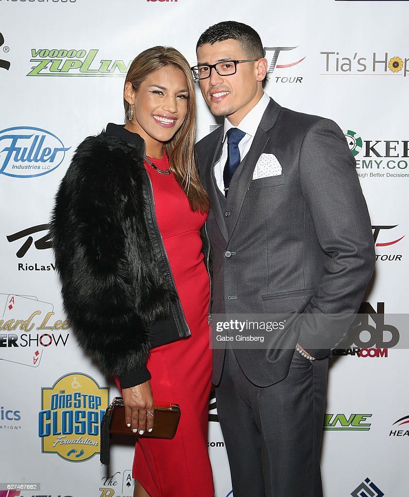 Julianna Pena (L) and Luis Alejandre (R)