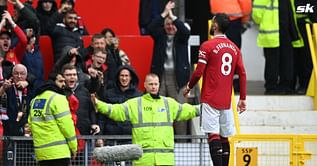 "Bruno enjoyed that revenge", "Champions League here we come" - Twitter explodes as Manchester United beat Aston Villa