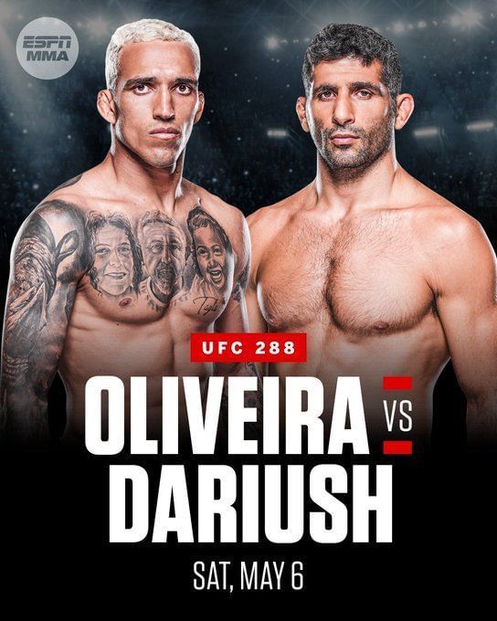 UFC 288 official poster Mixed reactions ensue as UFC 288 poster is