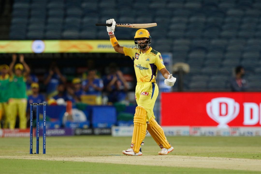 Ruturaj Gaikwad in action (Image Courtesy: IPL T20)